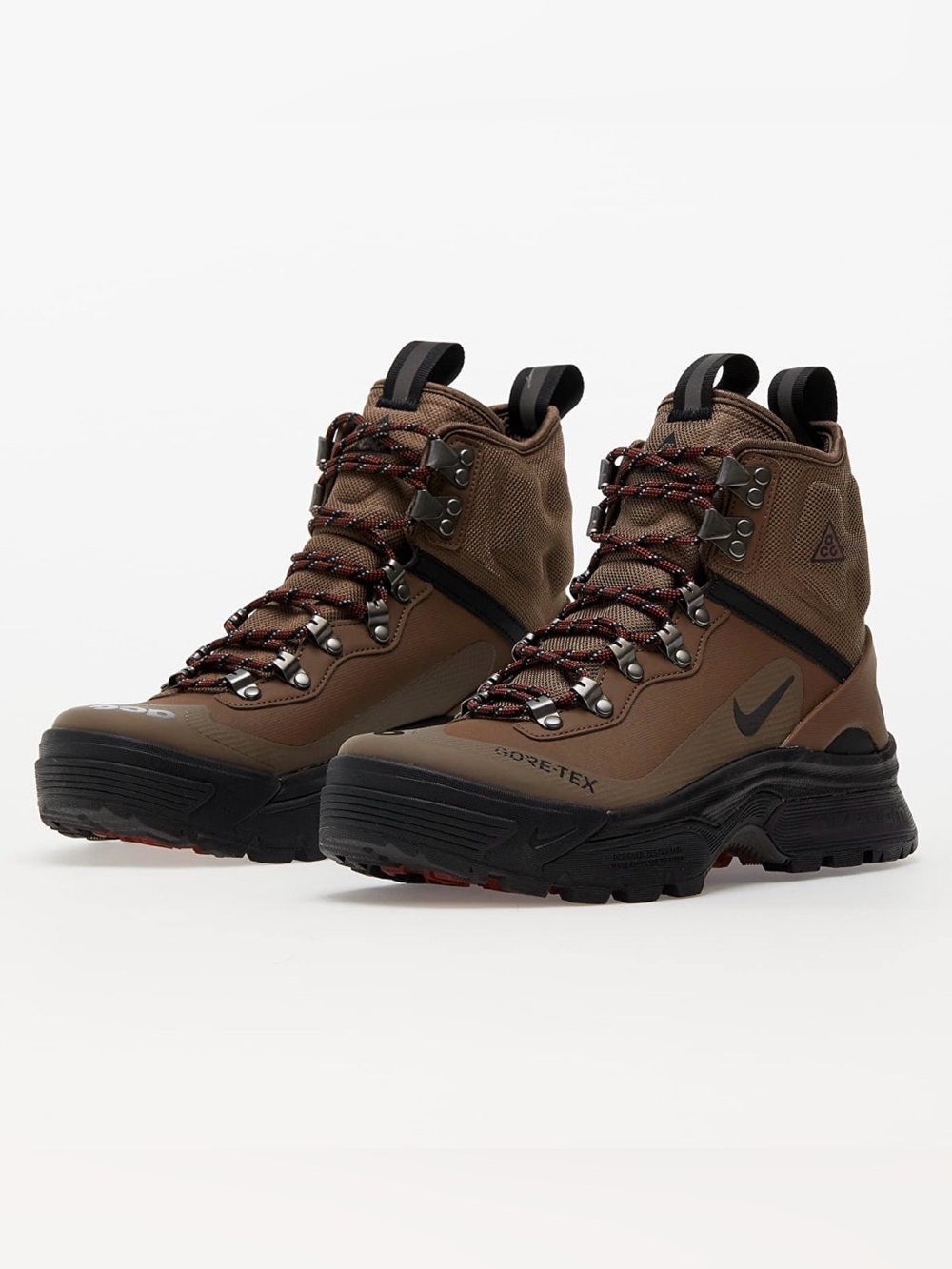 Nike ACG Air Zoom Gaiadome GORE-TEX Boots Women’s 7 Brown Waterproof Hiking